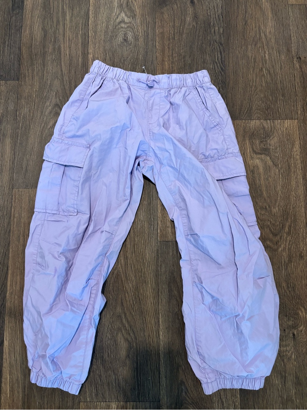 Gap Girls Lilac/Light Purple Lightweight Cargo Baggy Joggers Medium 8 kidcore